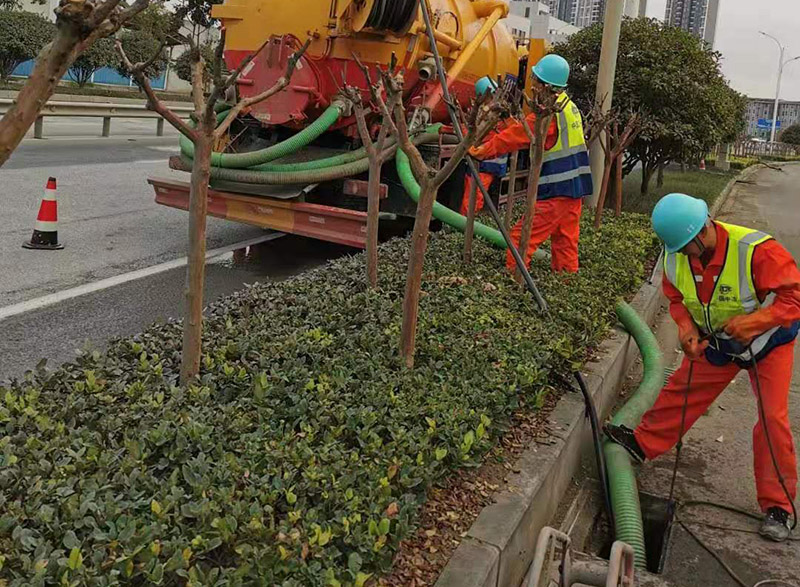 磐安市政管道清淤